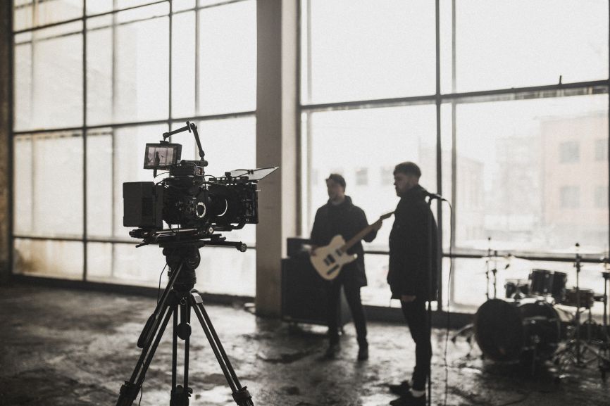a music video treatment template organises visual concepts, performance scenes and production requirements